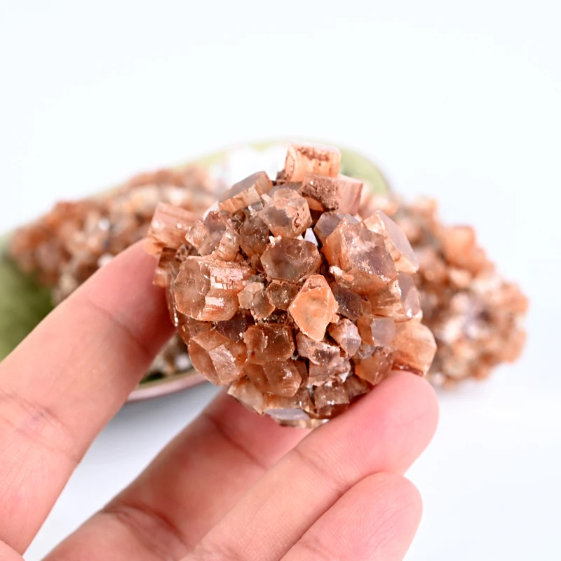 Wholesale Natural Stone crystal mineral specimen red calcite