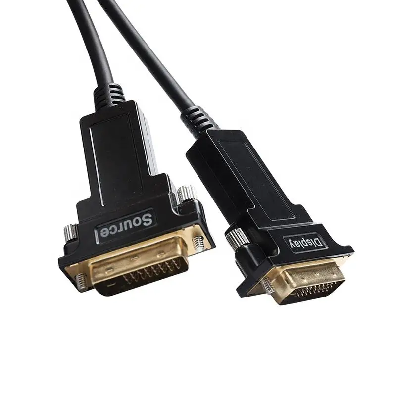 Customized Length Gold Plated Full HD 1080P 4K Male To Male DVI-d 24+1 Cable DVI Connectors