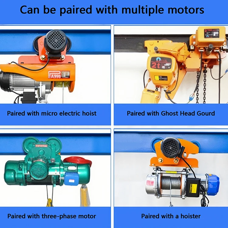 Mobile Portable Gantry Crane Price Single Girder Gantry Crane With Electric Chain Hoist