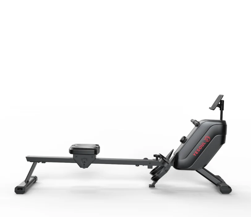 Rowing Machine Yesoul Zwift Kinomap App Compatible, Magnetic Rower Machine for Home,  100 Levels of Quiet Resistance