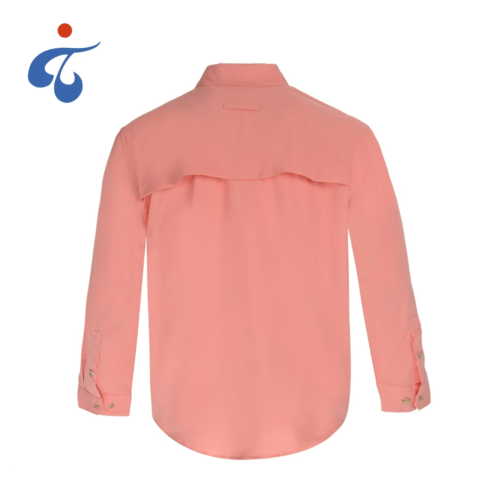 Оптовая продажа от покупателей электронной коммерции, обычные рубашки для рыбалки с длинным рукавом и защитой от УФ-лучей онлайн для мужчин