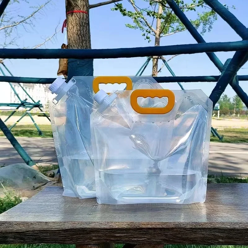 Wholesale outdoor climbing Oversized collapsible water bag 2.5L self-driving water bag for camping