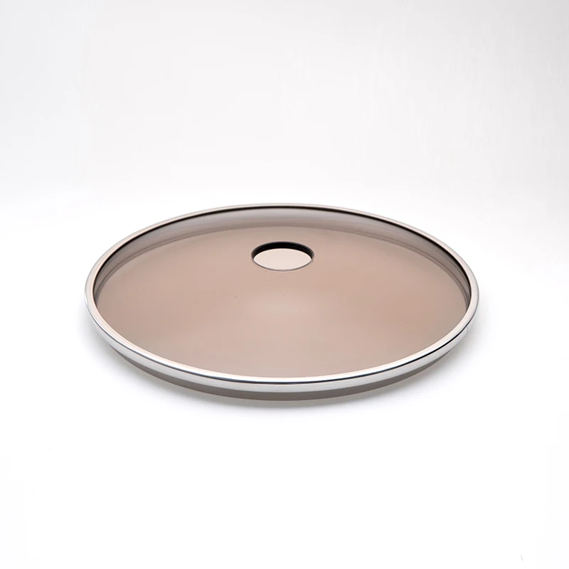 Cookware Part Factory Sale G Type Tempered Glass Lid Pan Lid Cover for Deep Fry Pan