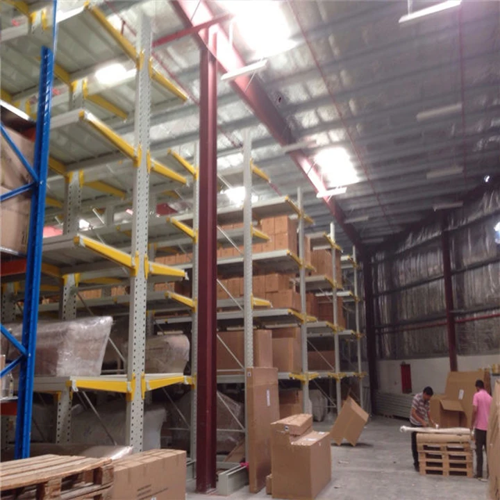 Industrial Warehouse Services Storage Steel Cantilever Shelves Storage Cantilever Shelves