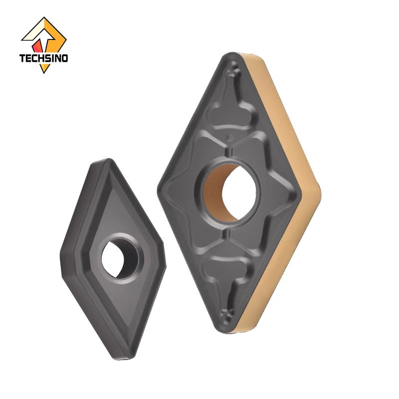 External and Internal Grooving Inserts 55-Degree Rhombus CNC Inserts DNMG150608-DF YBC251 Substitute for Brand ISCAR
