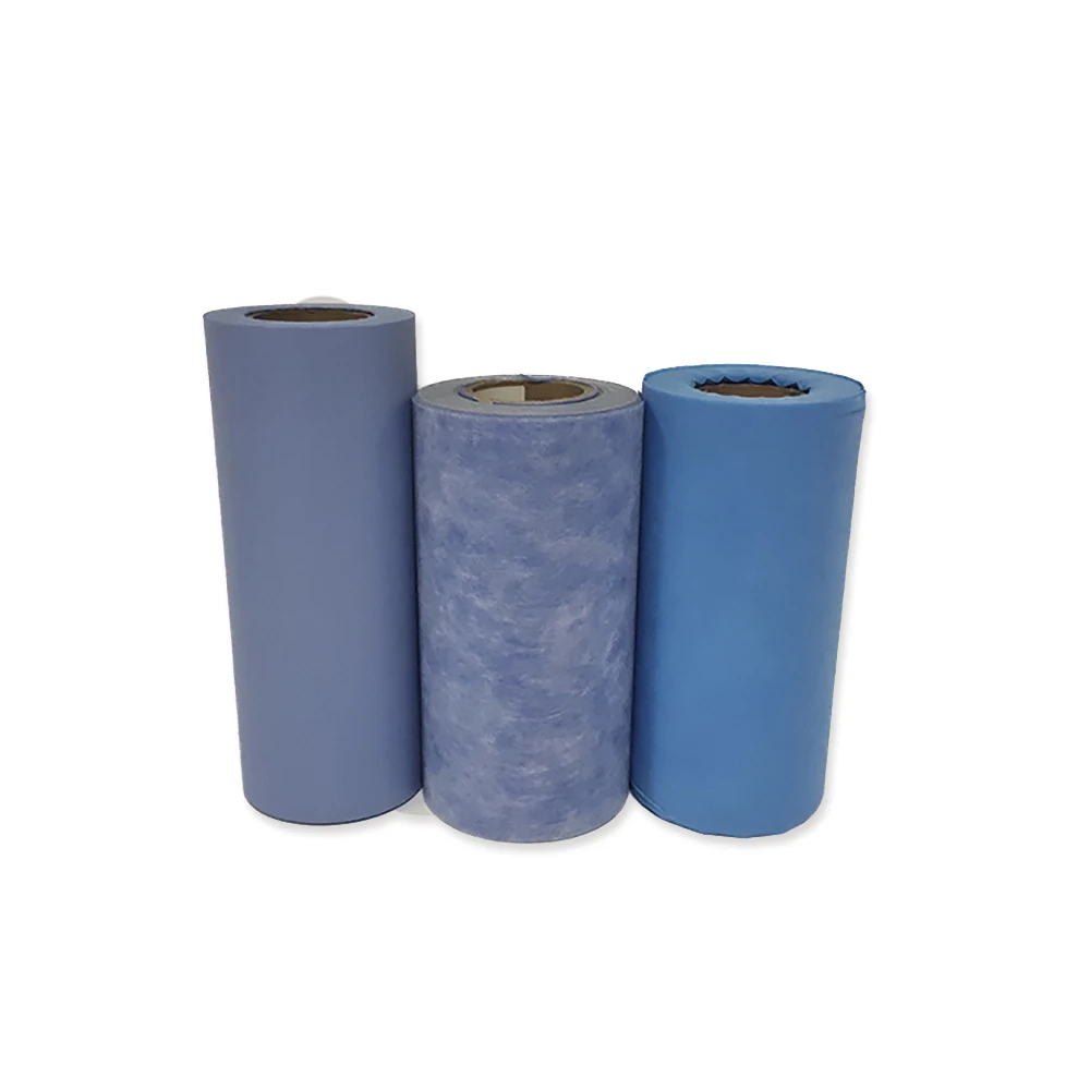 hydrophilic pp spunbond laminated pe film nonwoven fabric for making medical bed sheet