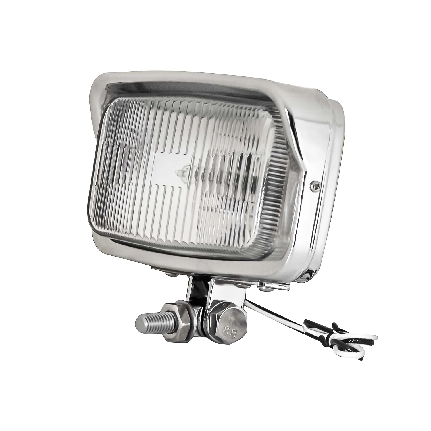 Rectangle Motorcycle Headlight Assembly For Touring Cafe Racer Chopper Bobber