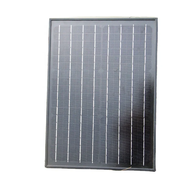 5v 7v 12v 18v solar panel black mono solar power system solar panel for electric fence garden street light