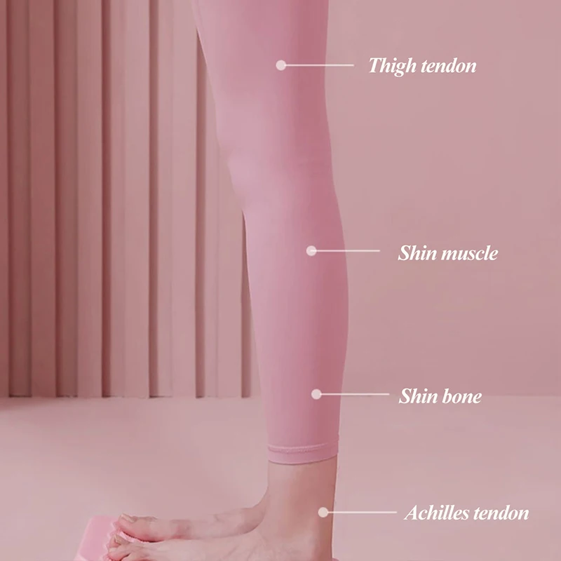 Portable Foot And Leg Stretcher Foot Stretcher Board 7 Positions Adjustable Anti-Slip Ankle Calf Slant Board for Yoga Exercise