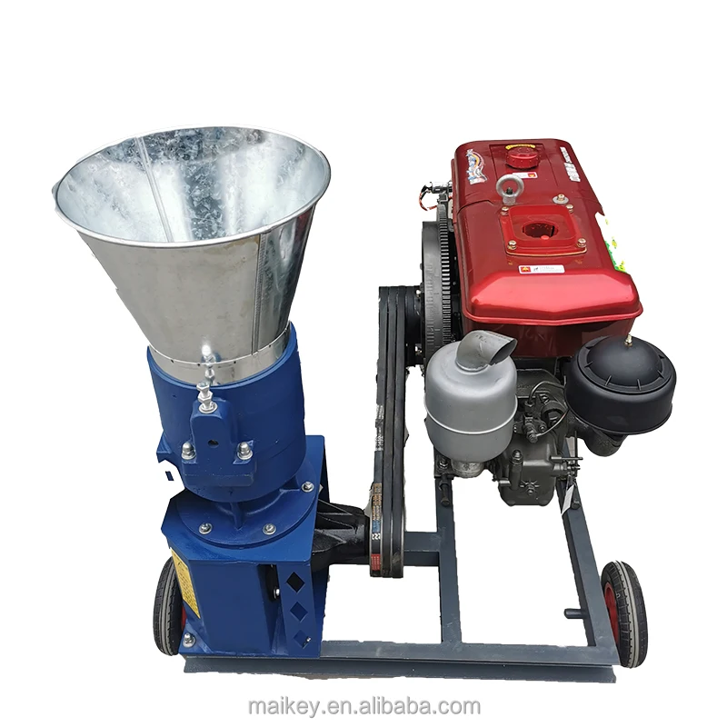 Pelletizer Machine Animal Feeds Commercial Plastic Palm Corn Grass Squeezing Feed Pelleting Mini Machines Maker Pellet Making