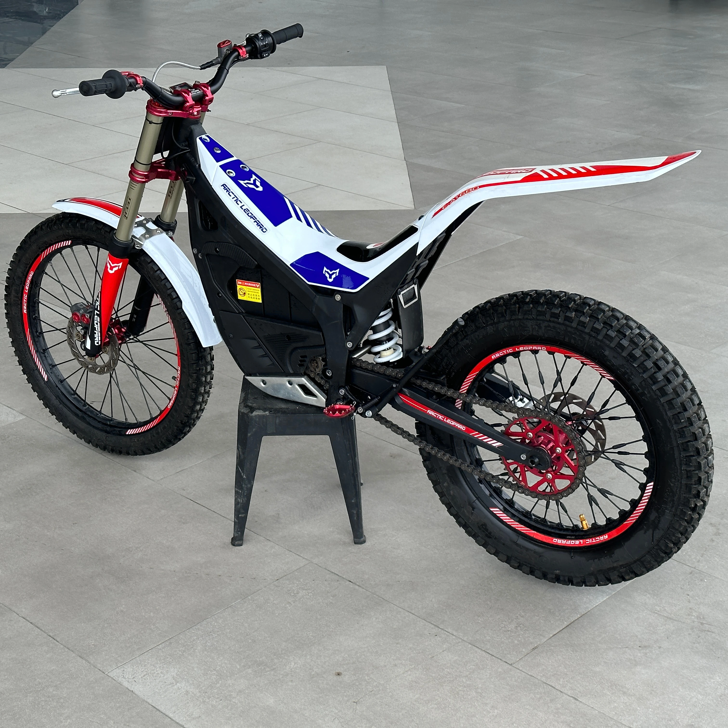 Hot Sale Racing Electric Bike Strong Power Arctic Leopard Electric Motorcycle SNOW LEOPARD E T 600
