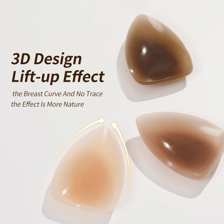 XR069 Xinke неклеевой самоклеящийся многоразовый моющийся Водонепроницаемый треугольный чехол для сосков бикини