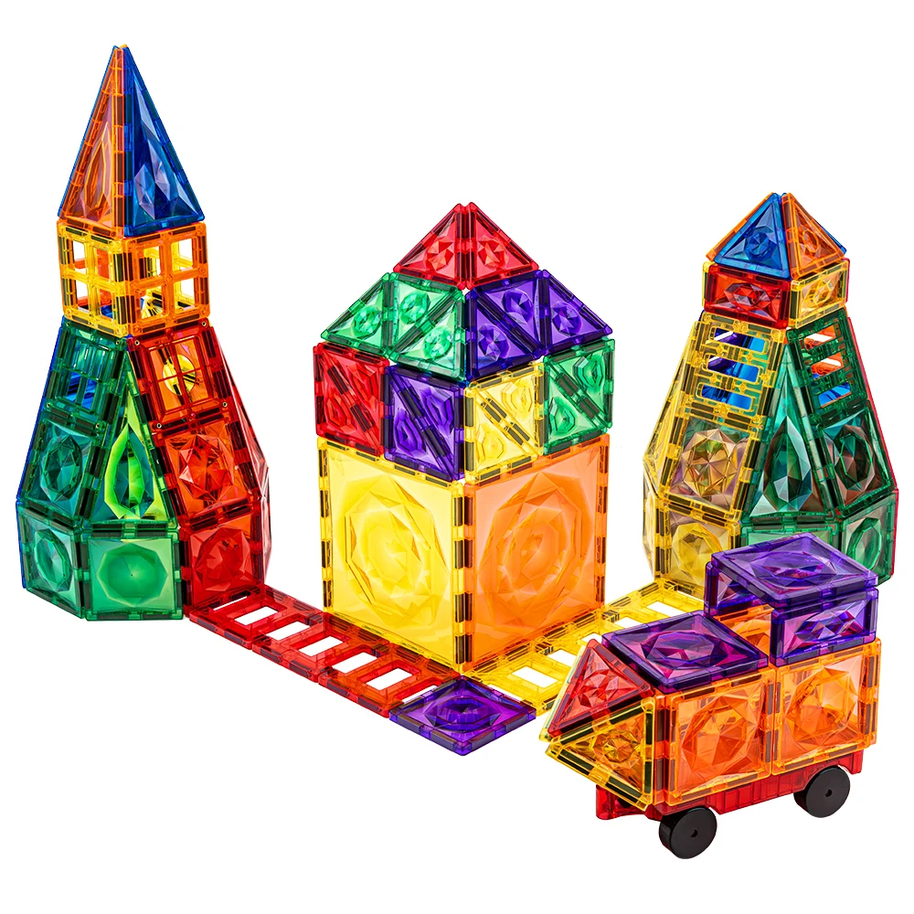 Good Price Magnetic Blocks Toddler Play Magnet Building Toys Preschool Learning Games For Kids