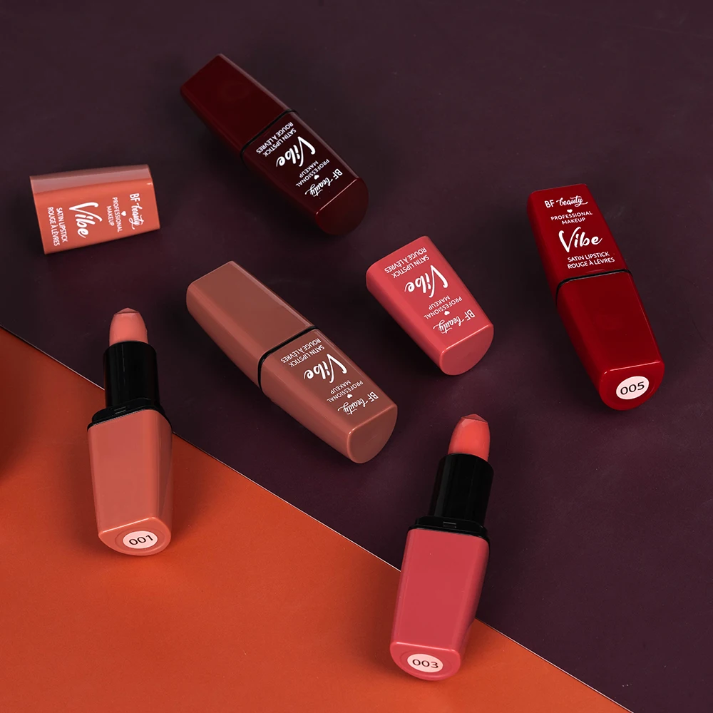 Custom Made Cruelty Free Velvet Matte Lip Balm Lipstick Blush Natural Private Label Best Red Lipsticks for Girls Beautiful