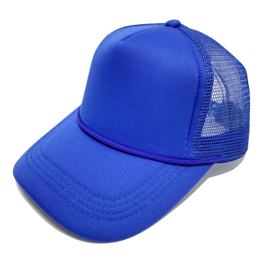 Wholesale hip hop Blank Custom 5 Panel Sport Gorras Embroidery Cotton Print Logo Baseball Mesh Foam Hats Trucker Cap