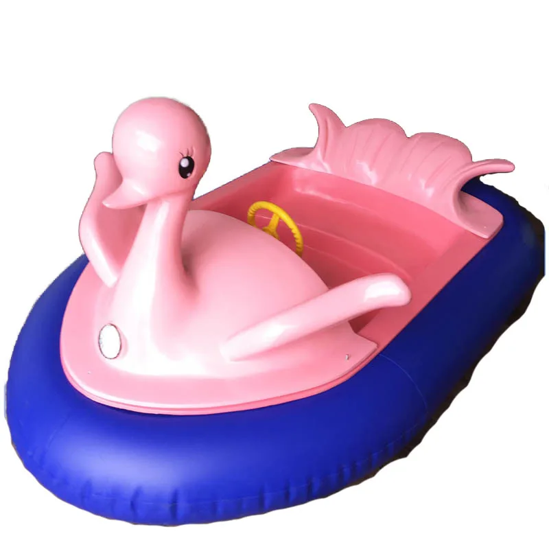 Wholesales Electric Power Bumper Boat Water Games Kiddle Rides Equipment Amusement Park Facilities Floating Boat for Sale