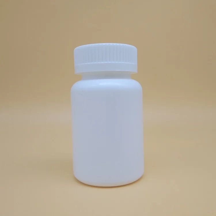 120ml  pharmaceutical packing capsule vitamin pill use HDPE plastic bottle