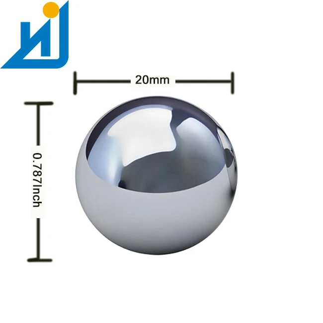 SUS304 Stainless Steel Ball For Ball Bearings 20mm