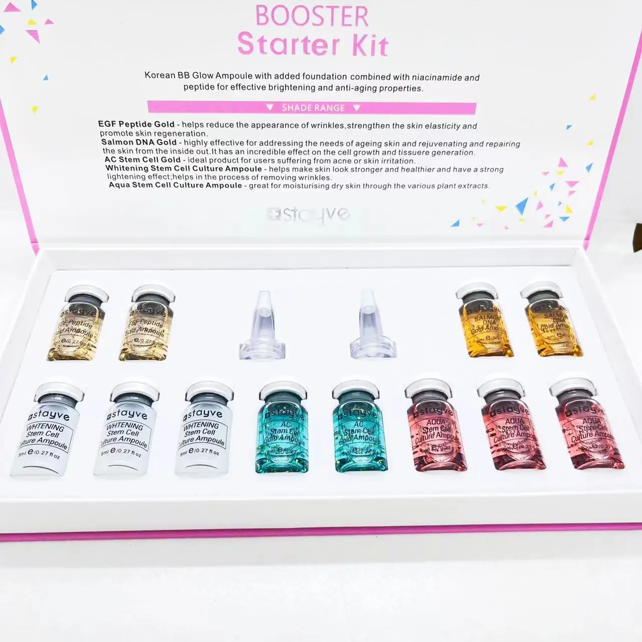 Stayve BB крем светящийся Oem /Meso Derma набор микс лечение