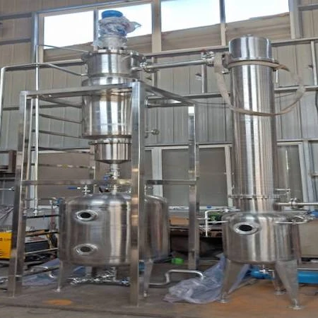 TFE thin film evaporator hemp oil extraction machine ethanol extraction machine