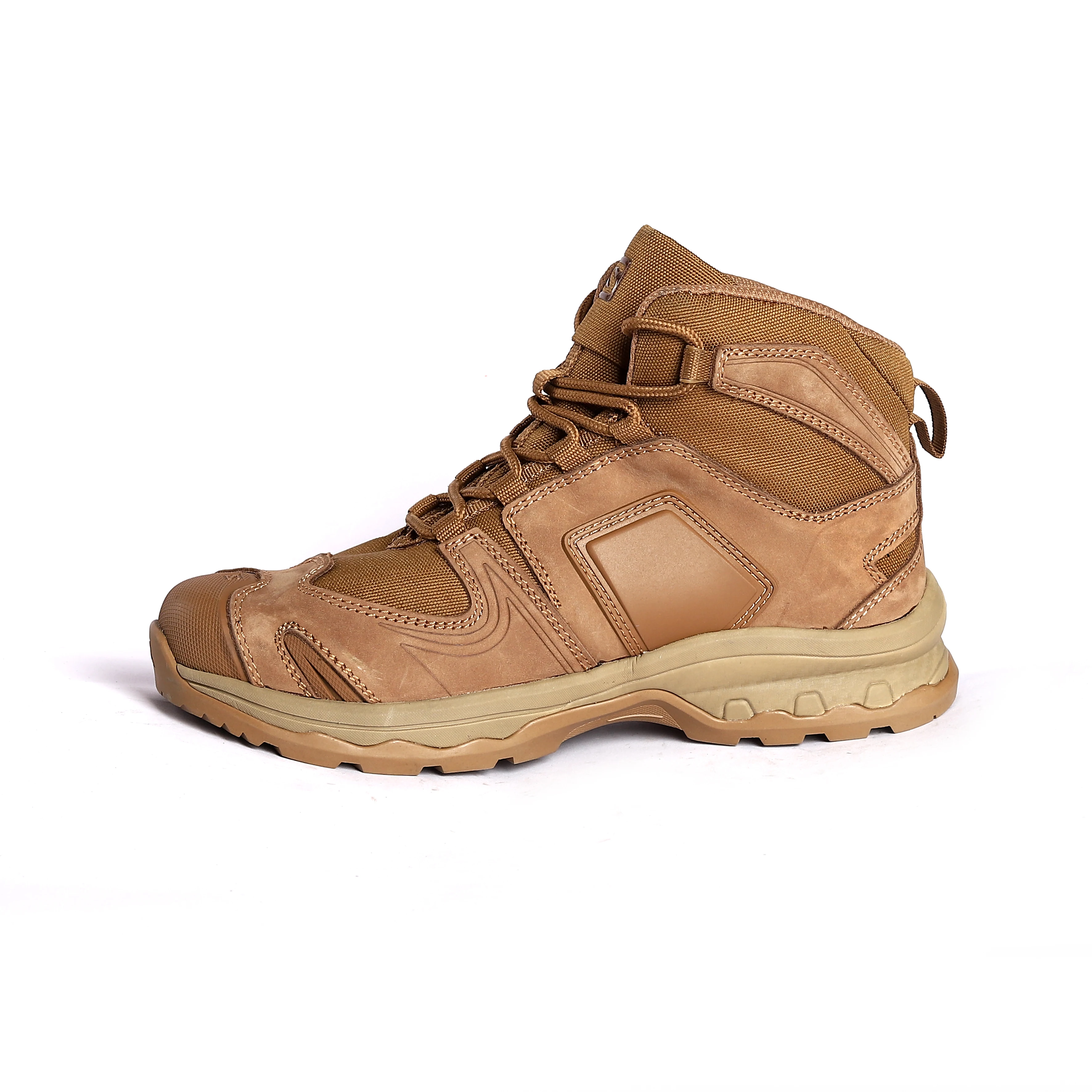 Shengjie Wholesale Outdoor Hiking Boot Leather  Training Desert Mens Tactical safety boots