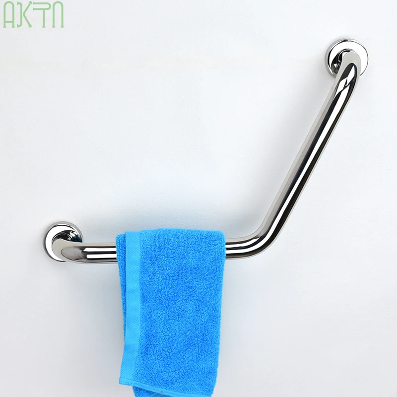 Wholesale Hospital Disabled Wall Mounted Bathroom Safety Grab Bar Elderly Toilet Handrail Rails Stainless Steel Shower Grab Bars