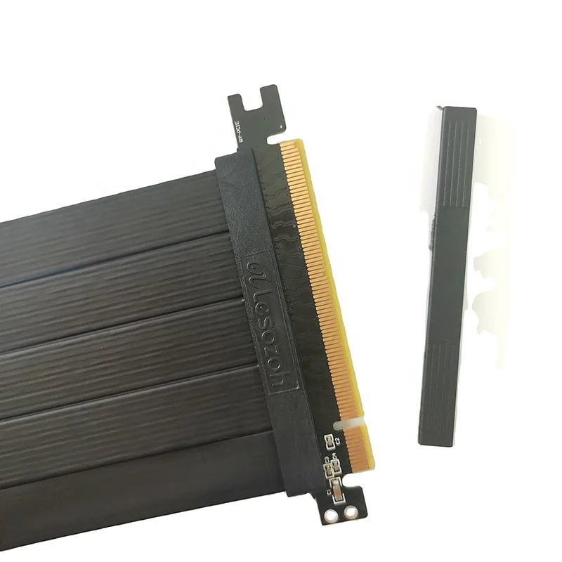 Durable PCIE Riser X16 Extender Full Speed Running RTX PCI Express 3.0 180 Degrees Flexible Graphics Card Cable