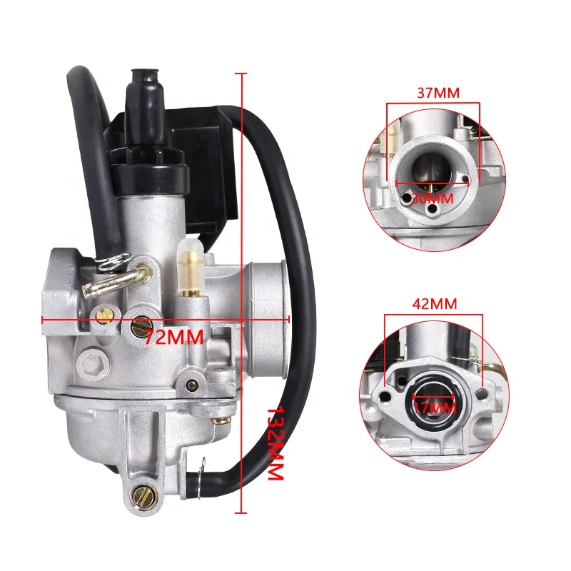 Motorcycle  Carburetor AF34 17mm DIO HPIVDA Zx50 Dio50  2 Stroke for Honda Aluminum Alloy Gx160 engine carburetor