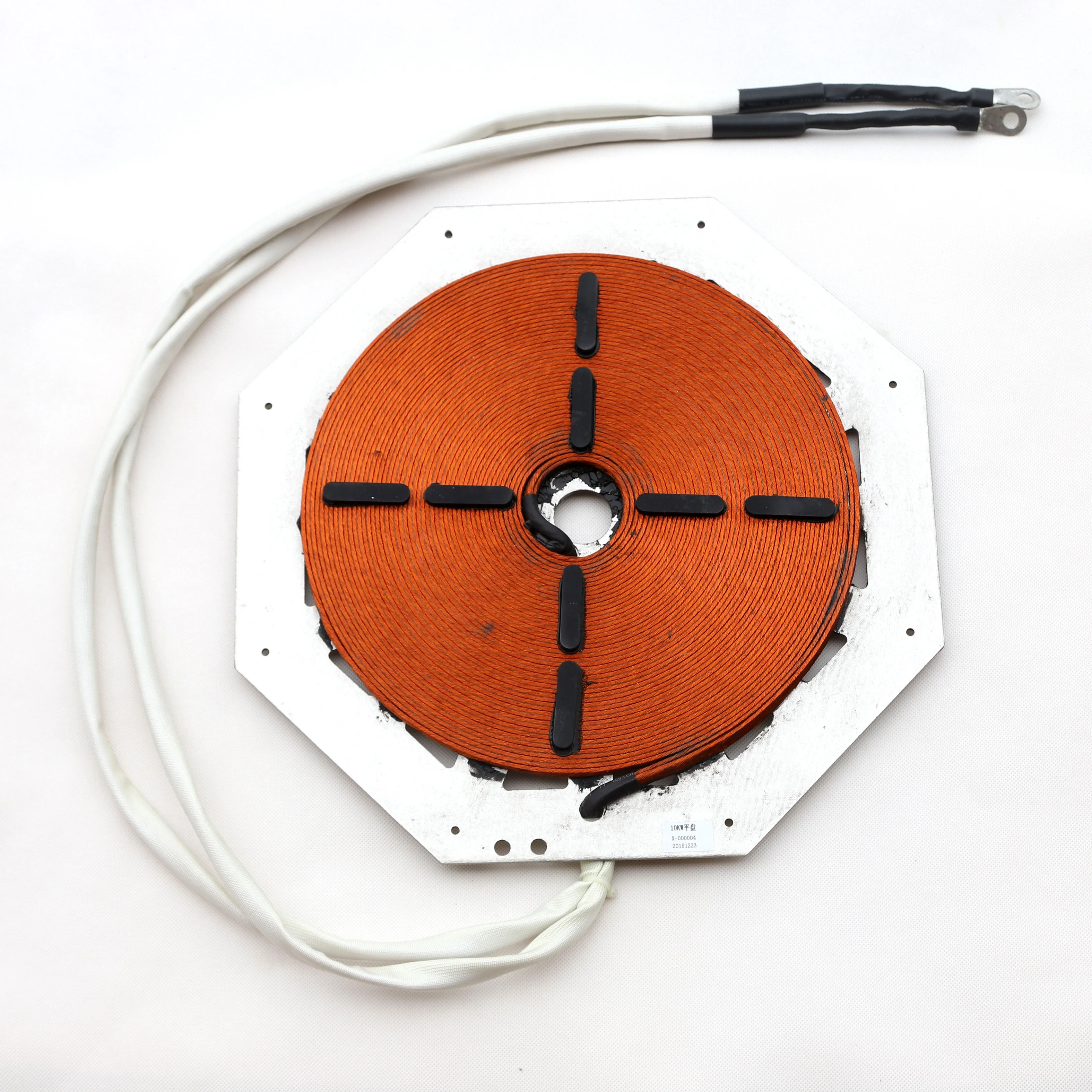 Good price customized Commercial induction heating parts 10KW flat Copper Wire Winding induction Coil