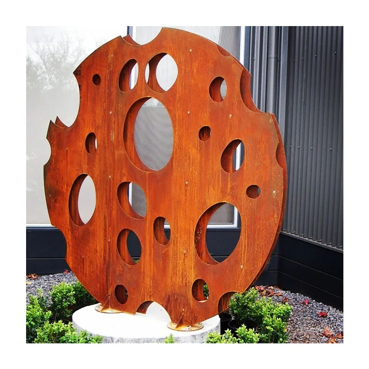 Modern Statue Corten Steel metal art decoration sculpture outdoor