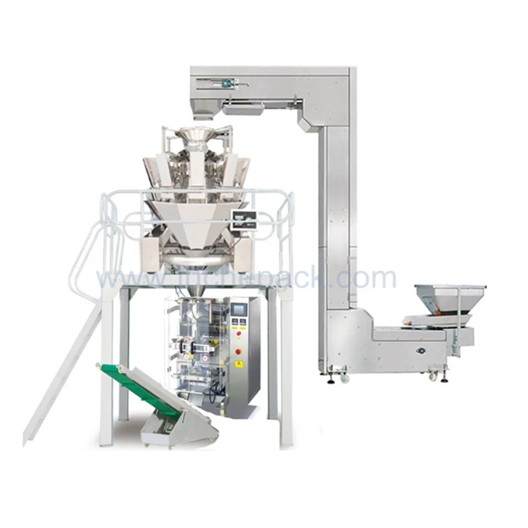 Vertical Grain Packing Machine for Chewing Gum Cotton Candy Lollipop Jumping Soft Candy
