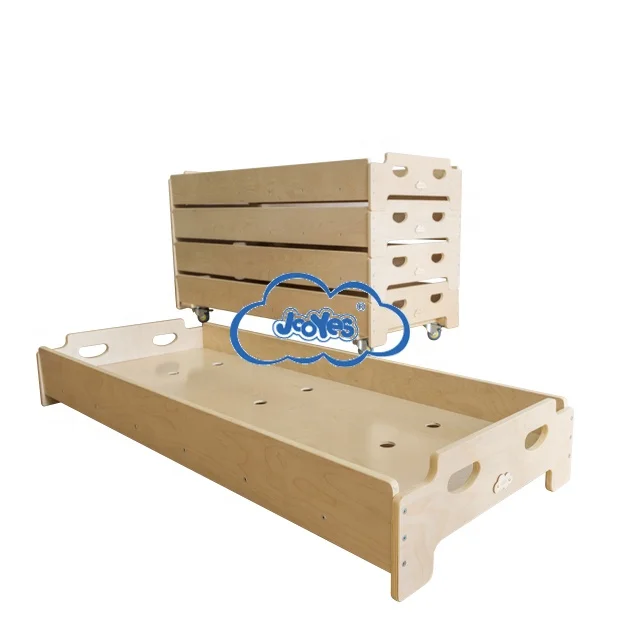Daycare beds stacked children bed plastic kids bed