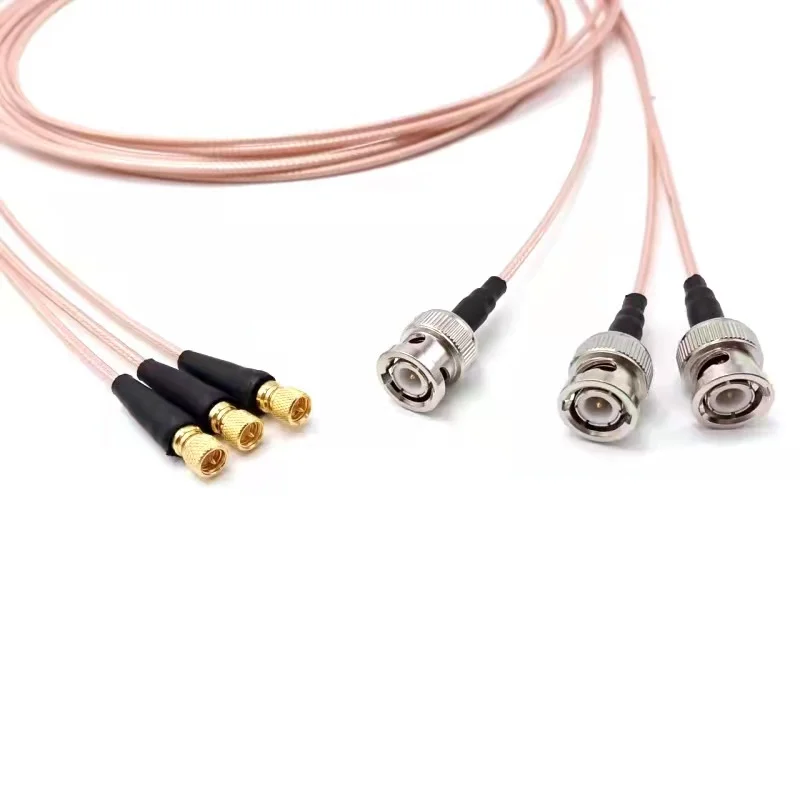 Factory price ultrasonic inspection RG316 cable L5 mini dot SMA to Q9 BNC coaxial cable assembly