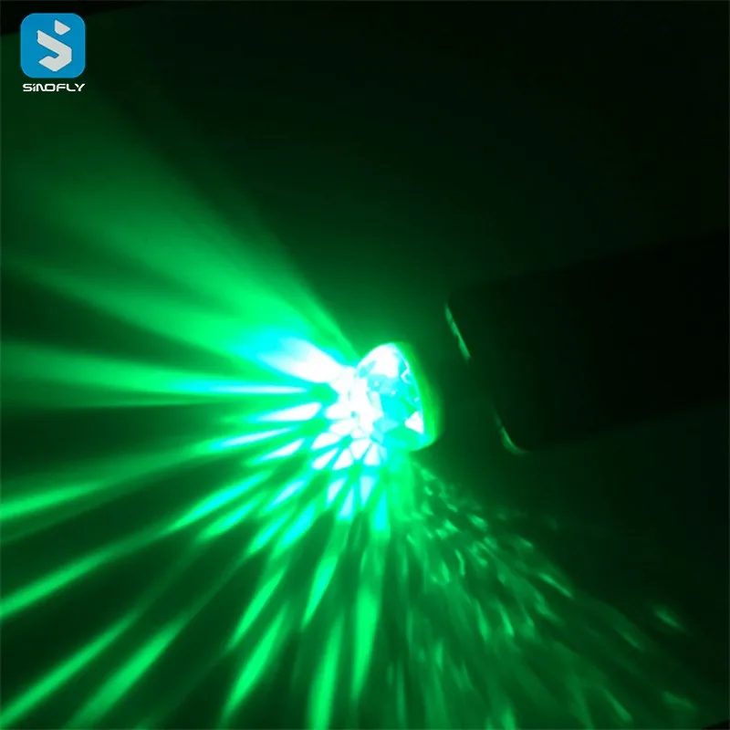 Mini USB led Party Disco  Lights Portable Crystal Light Ball  Car Accessories Atmosphere Light Mini USB LED Car Interior