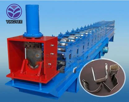 Gutter mental  roll forming machine galvanized coils/rain gutter color steel roll making machine