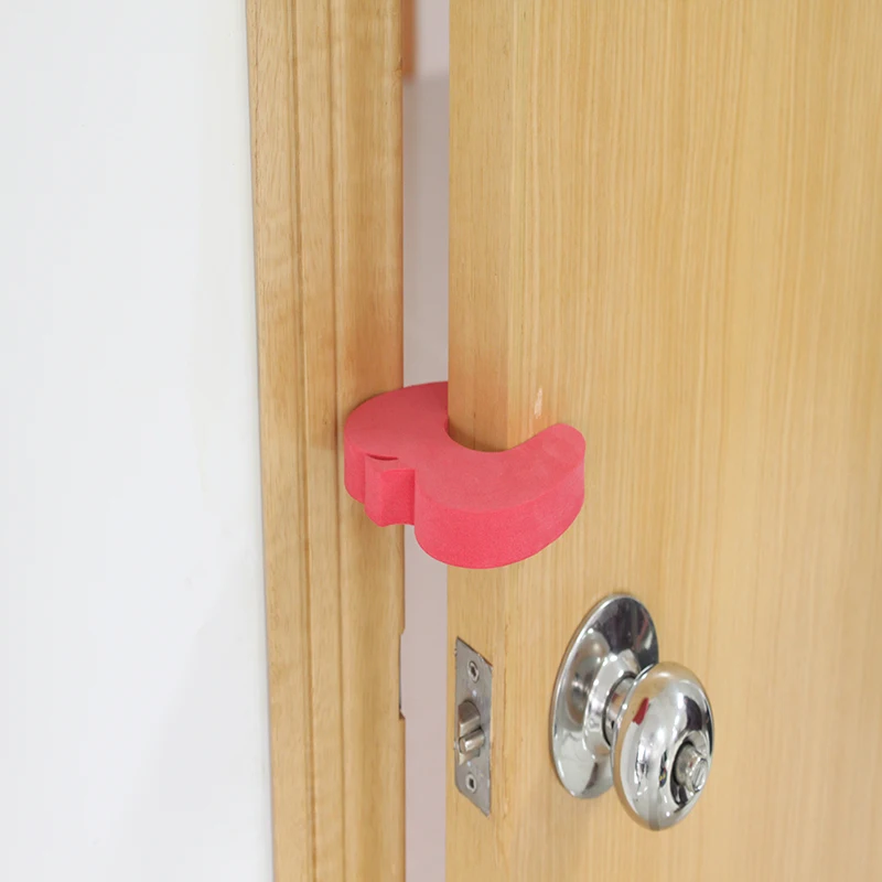 Baby proofing door stopper EVA no toxic child safety door guards
