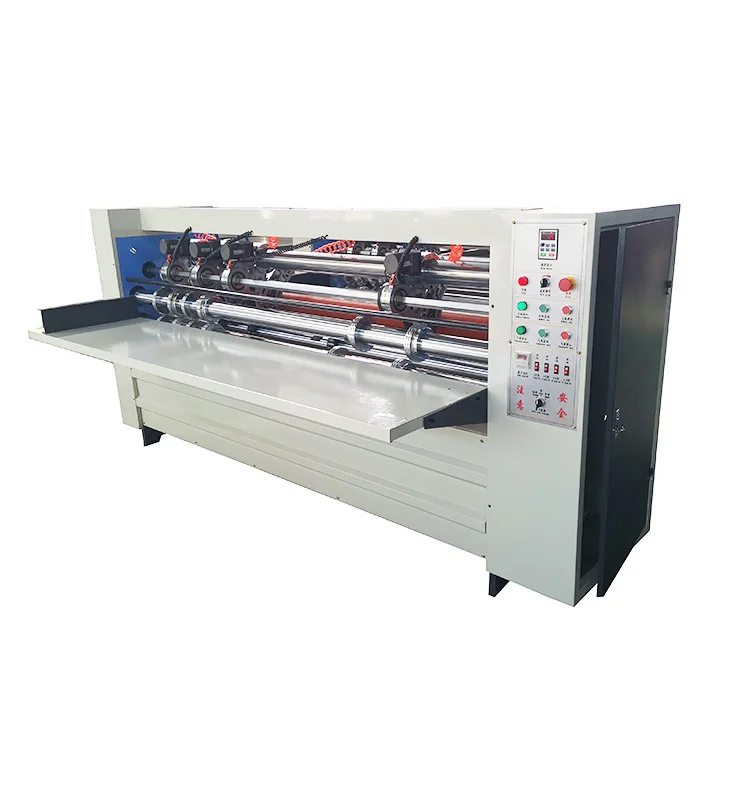thin blader slitter scorer cardboard cutting machine