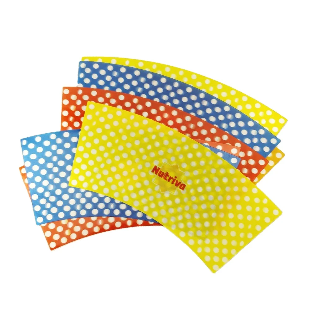 Матовая самоклеящаяся виниловая бумага для творчества, художественная бумага, оптовая продажа, синтетическая офсетная печать, кружка, чашка, этикетка, наклейка для пластиковых чашек