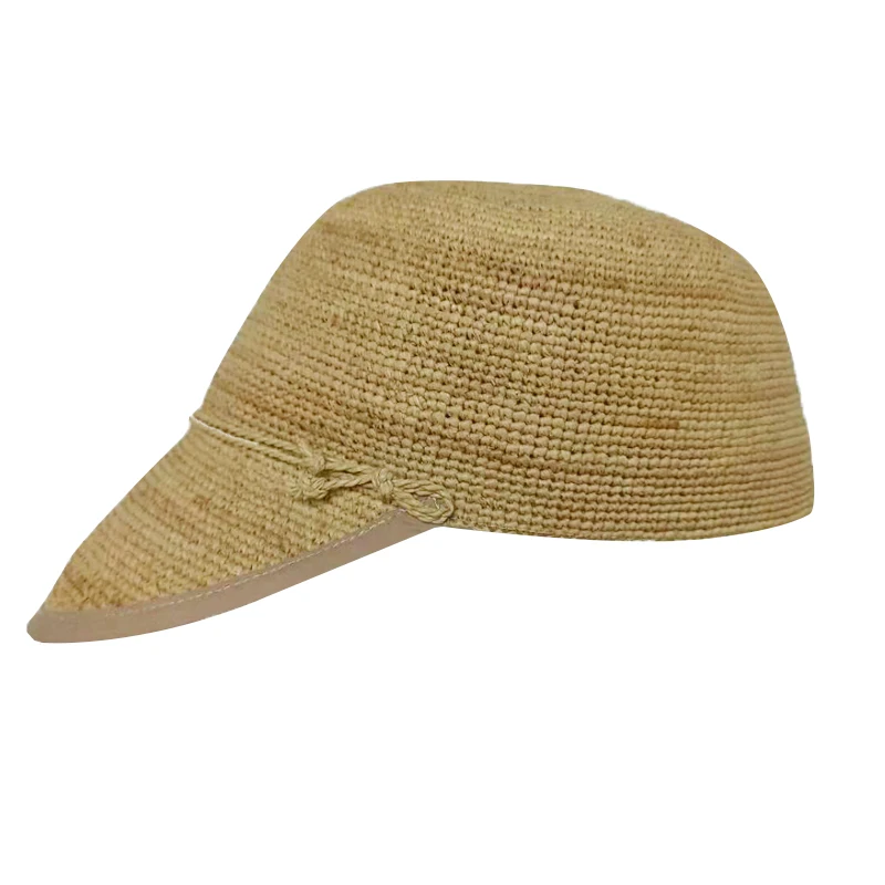 Wholesale Summer Holiday Wide Brim Lafite Women Straw Hats Simple Korean Lafite brimmed hat