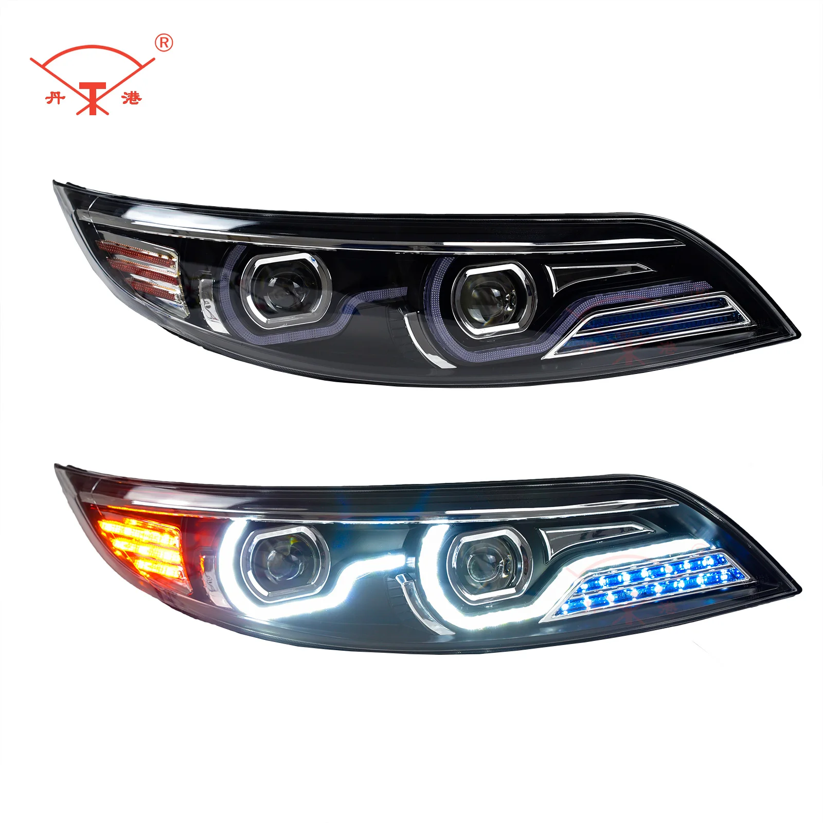 High Quality Bus Auto Lamp OEM LED 24V 12V DONGGANG Factory Supply Bus Front Head Lamp DG2018-2