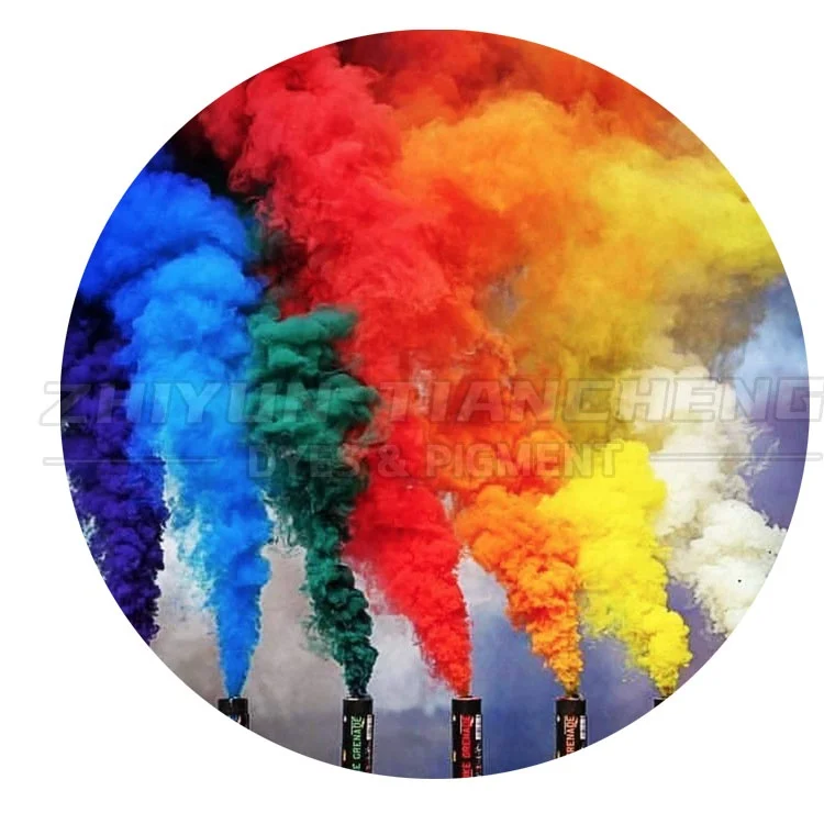Solvent Dyes Fire crackers Smoke bomb powder colorant Red/Blue/Yellow/Green/Black color smoke dye