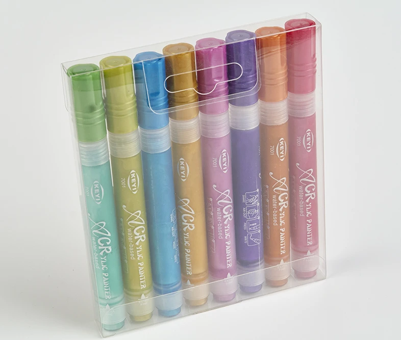 
Hot sell easy create water based acrylic paint marker sets for kids 