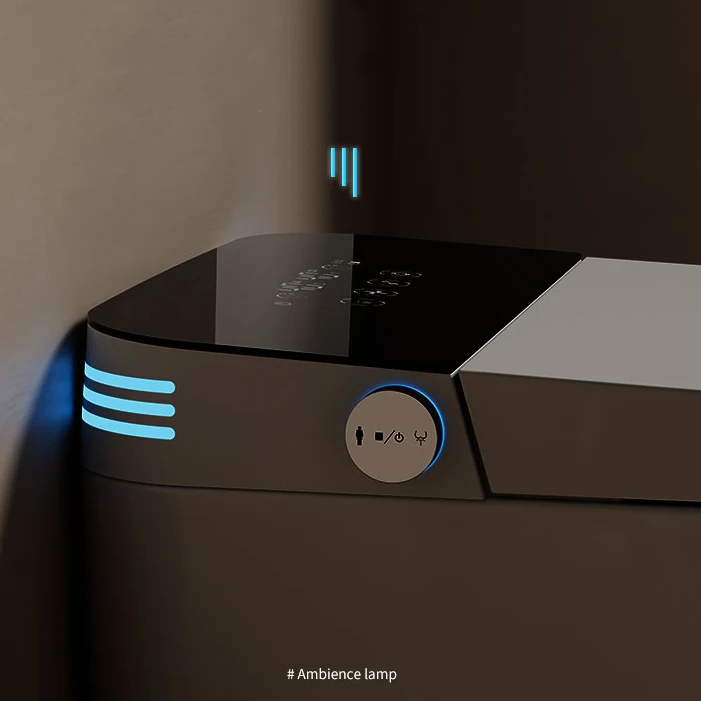 Modern automatic sanitary ware auto open flush intelligent wc commode bidet toilet P trap bathroom wc smart toilet