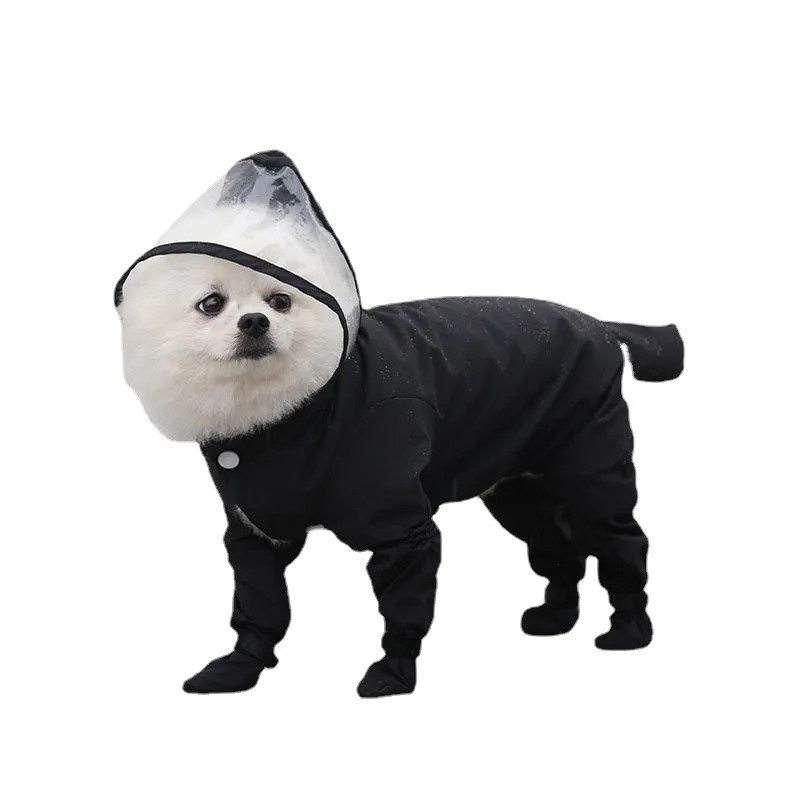 Overalls Goods for Pets Poncho Rain Umbrella Coat