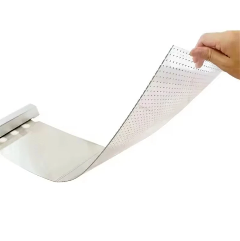 P5 P6 P8 COB Crystal LED Film Creative Sticky Flexible Led Transparent Film Screen for Glass Advertising