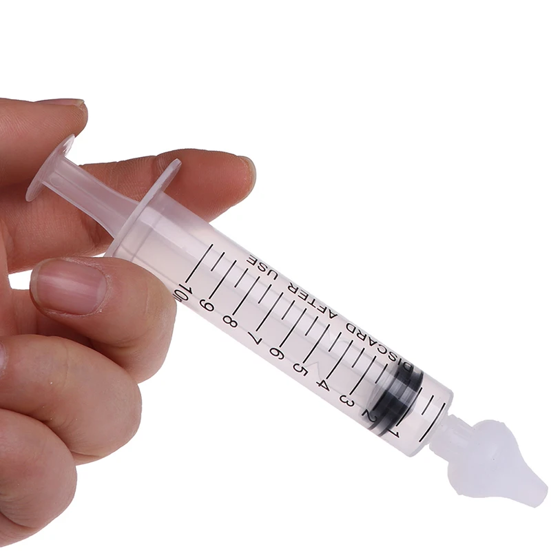 Baby Nose Clean Needle Tube Infant Baby Care Nasal Aspirator Cleaner 10ML Rhinitis Nasal Washer