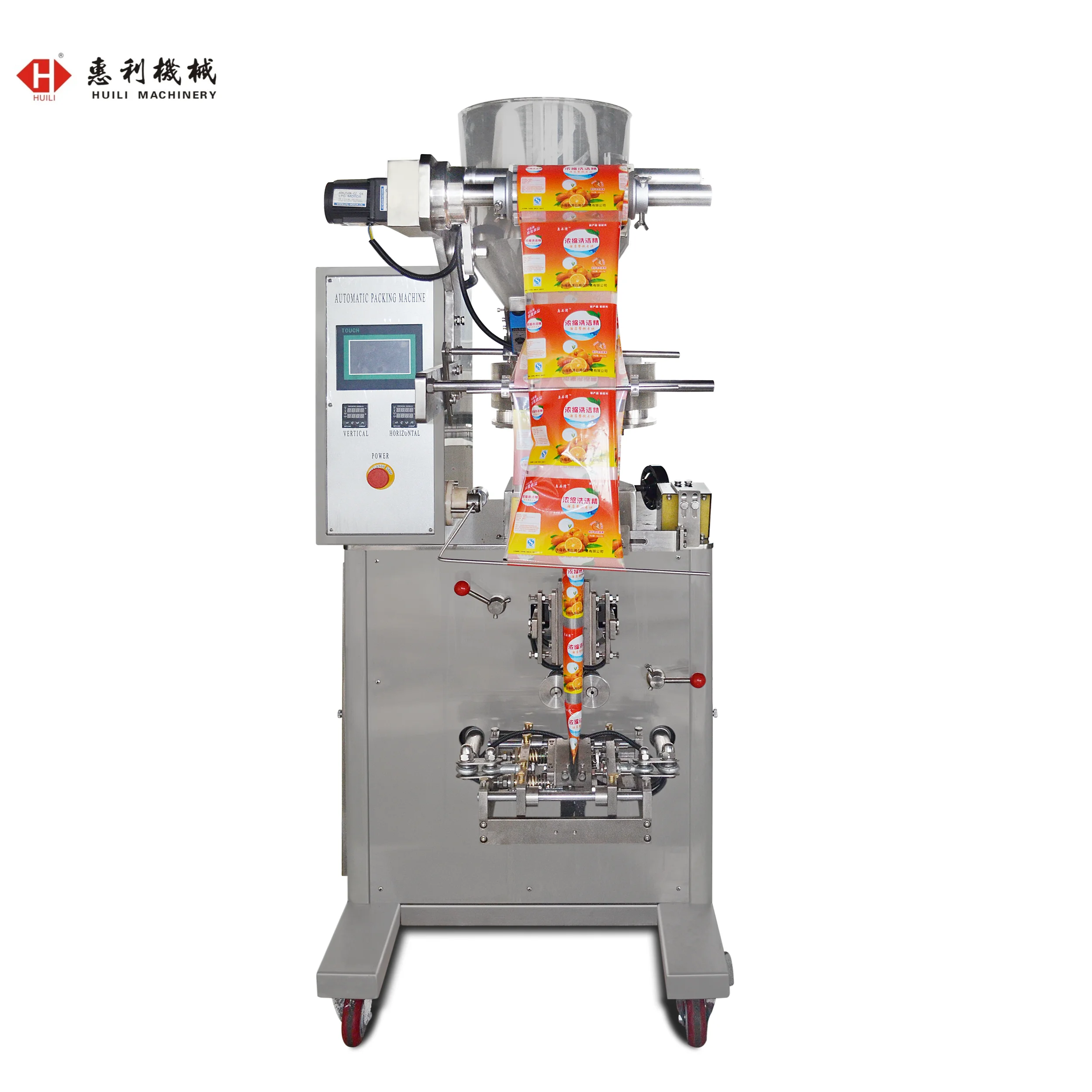 Полностью автоматическая машина для упаковки гранул K100, машина для упаковки зерна, машина для упаковки риса