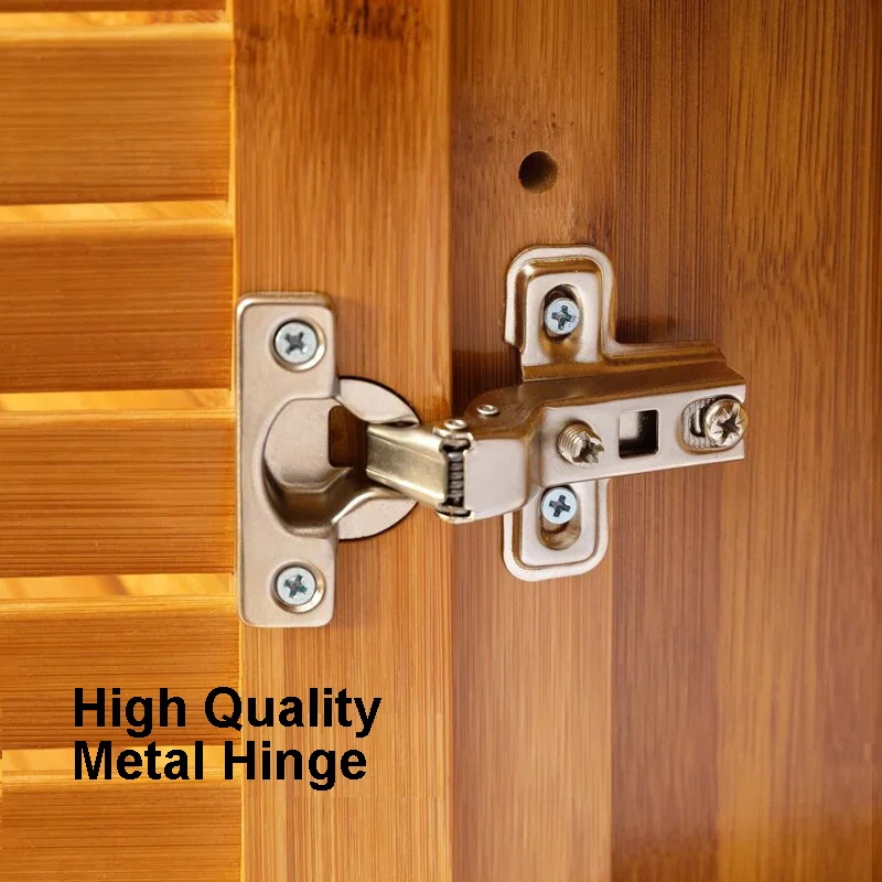 8-Tier Bamboo Shoe Rack Cabinet Large Capacity Shoe Storage Organizer with 1 Drawer for Entryway Living Room