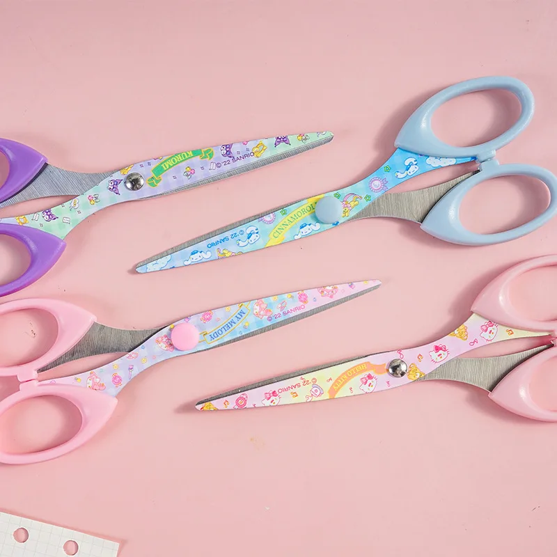 College printing scissors high-value cartoon student creative scissors cute