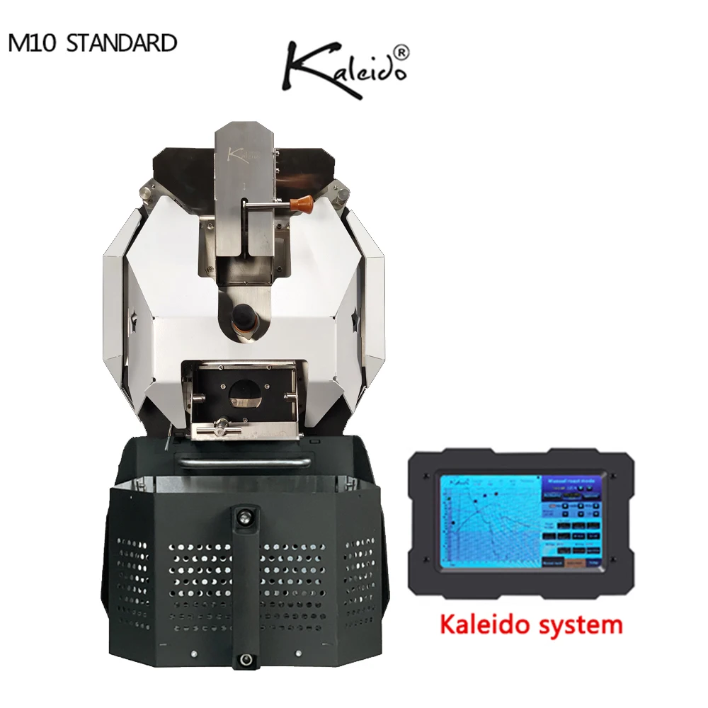 1KG Coffee Bean Roasting Equipment Kaleido Coffee Roaster M10 Standard Counter Top Small Commercial Toaster De Cafe